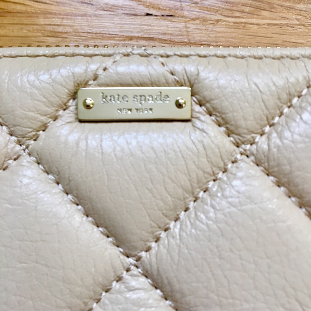 Kate Spade 'Cary' Smooth Quilted Large Continental Wallet - Picture 4 of 8